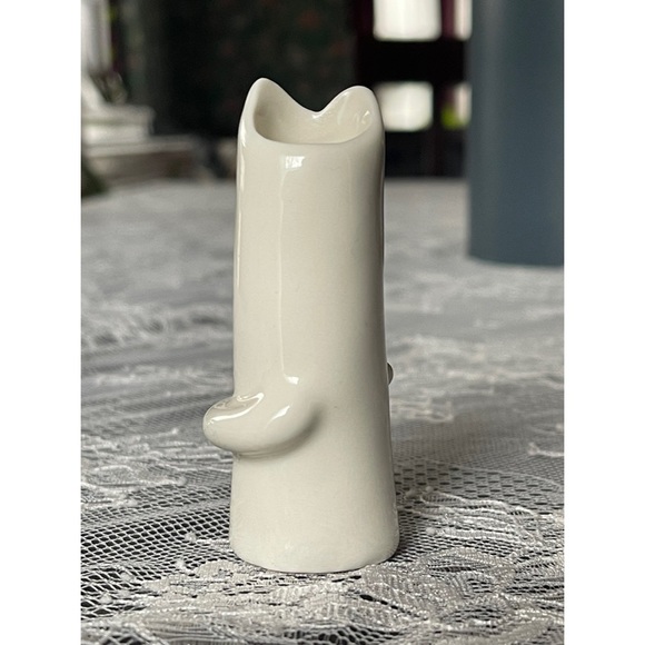 Mini Ceramic Cat Vase - Picture 3 of 4